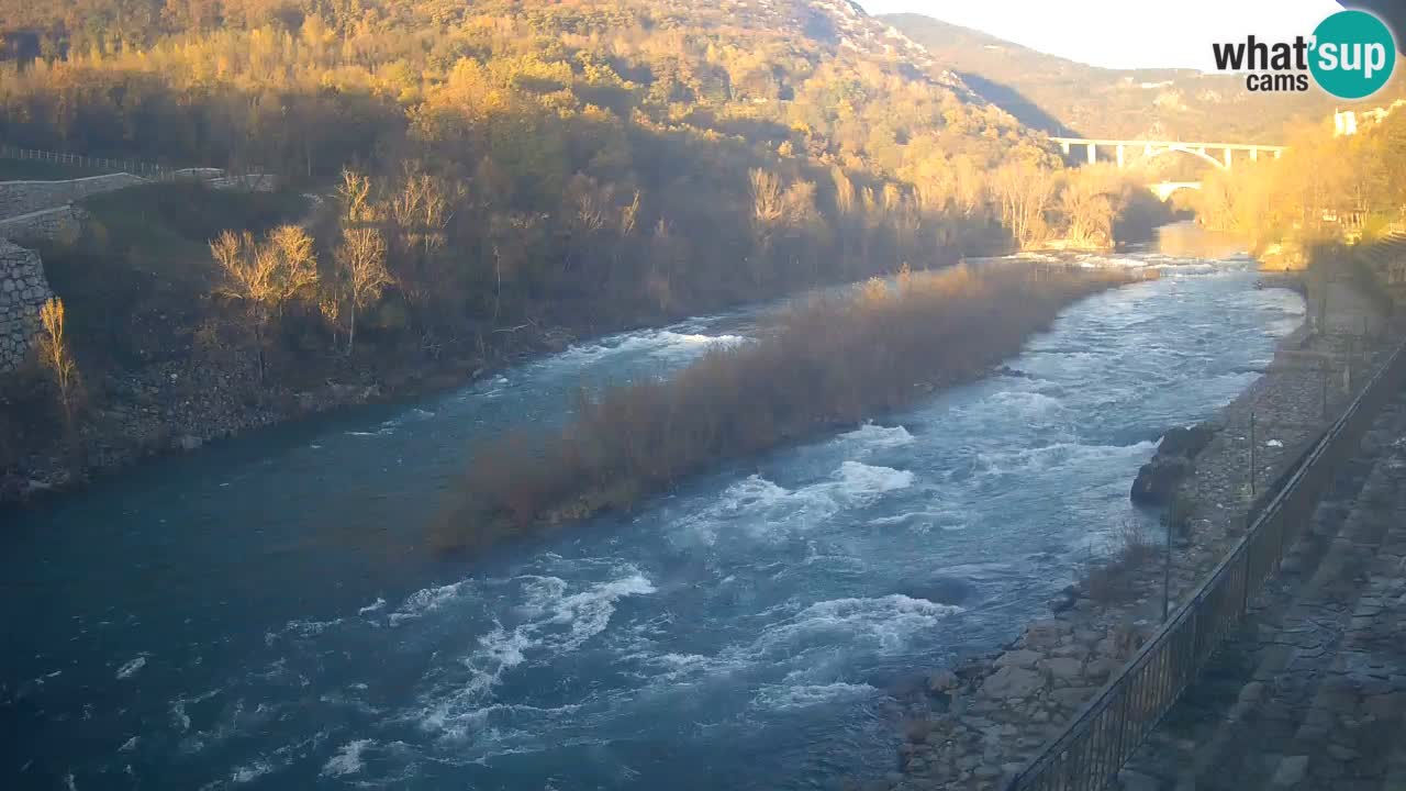 Soča River at Solkan Kayak Center