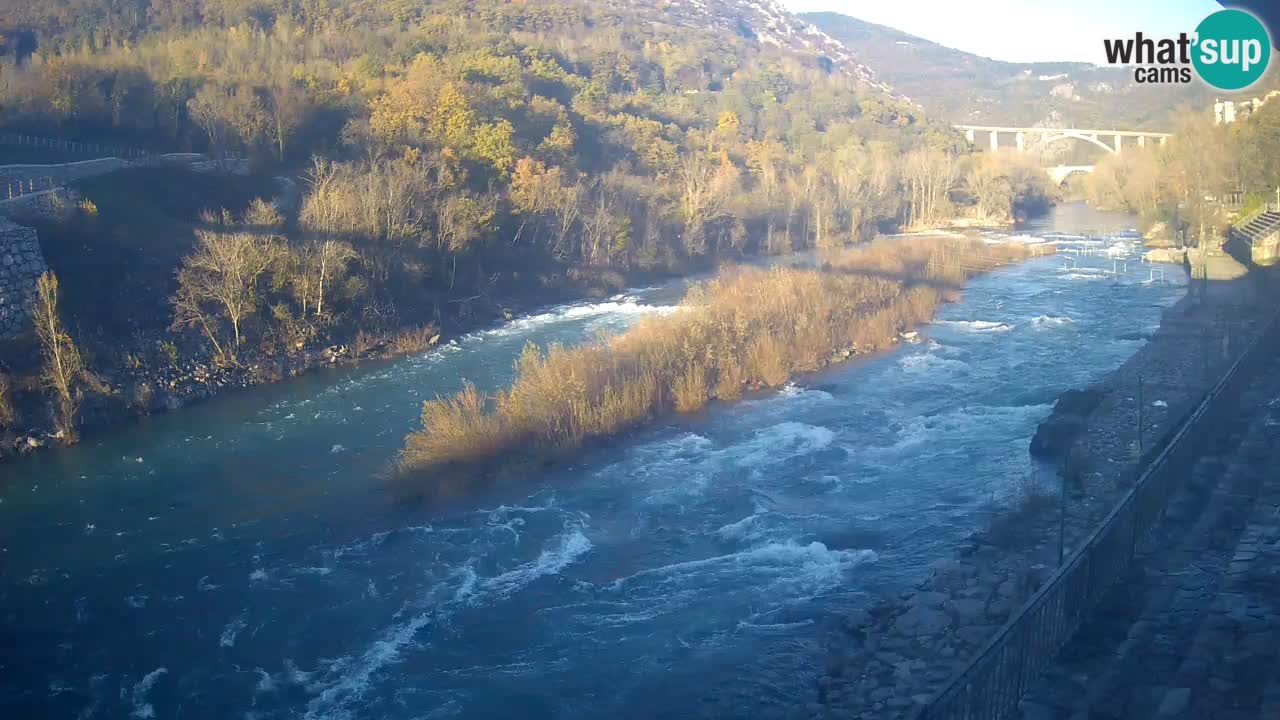 Soča River at Solkan Kayak Center