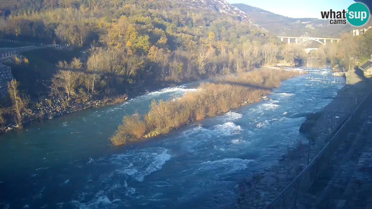 Soča River at Solkan Kayak Center