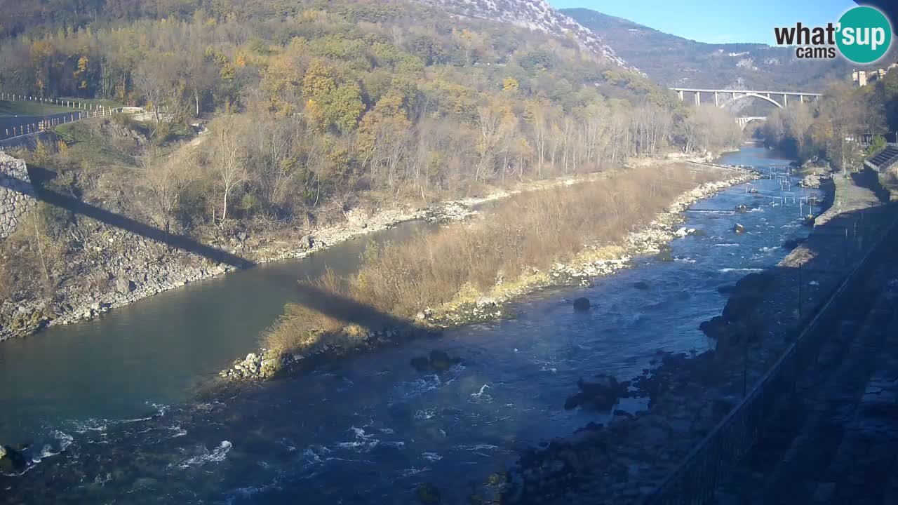 Soča River at Solkan Kayak Center