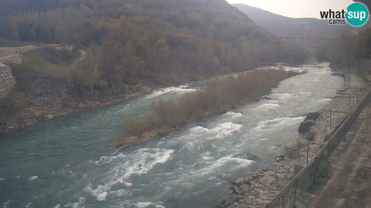 Soča River at Solkan Kayak Center