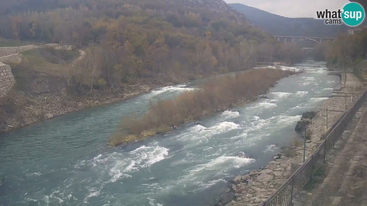 Soča River at Solkan Kayak Center