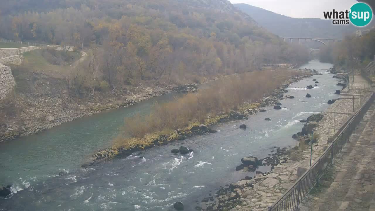 Soča River at Solkan Kayak Center