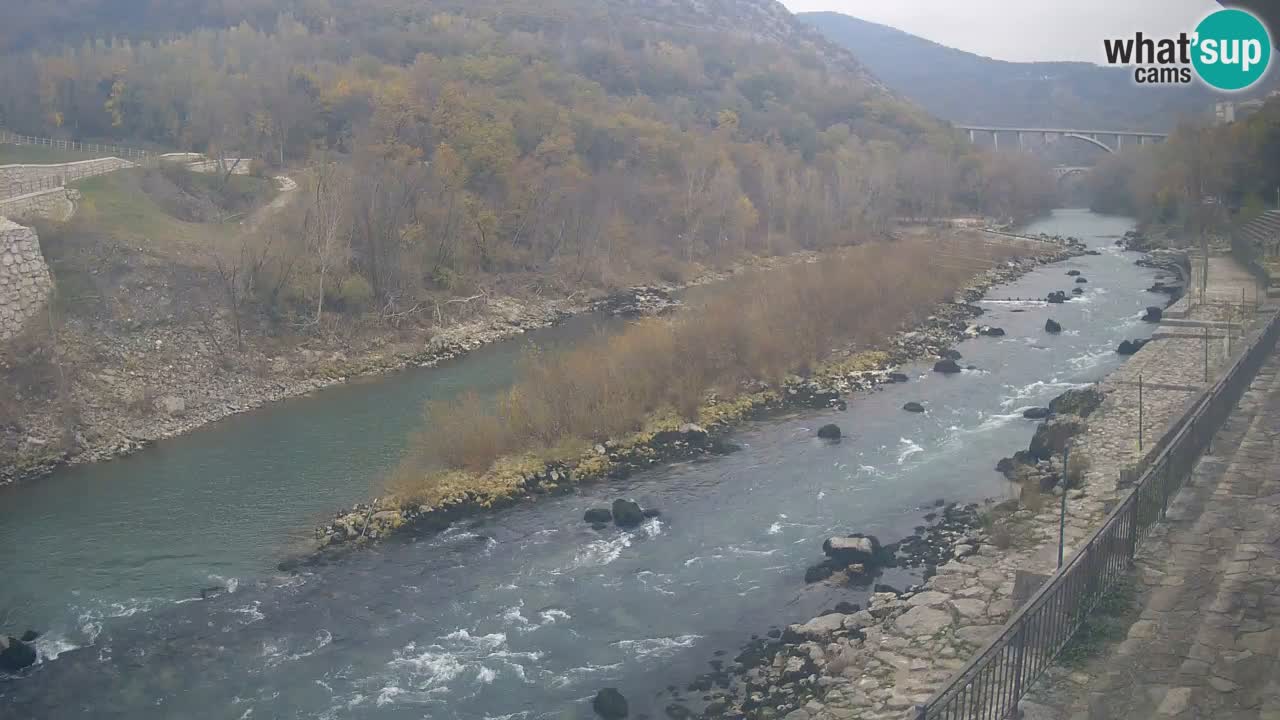 Soča River at Solkan Kayak Center