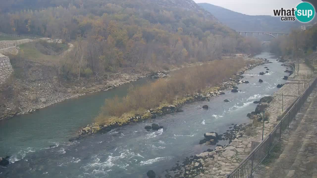 Soča River at Solkan Kayak Center