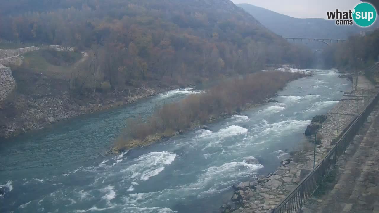 Soča River at Solkan Kayak Center