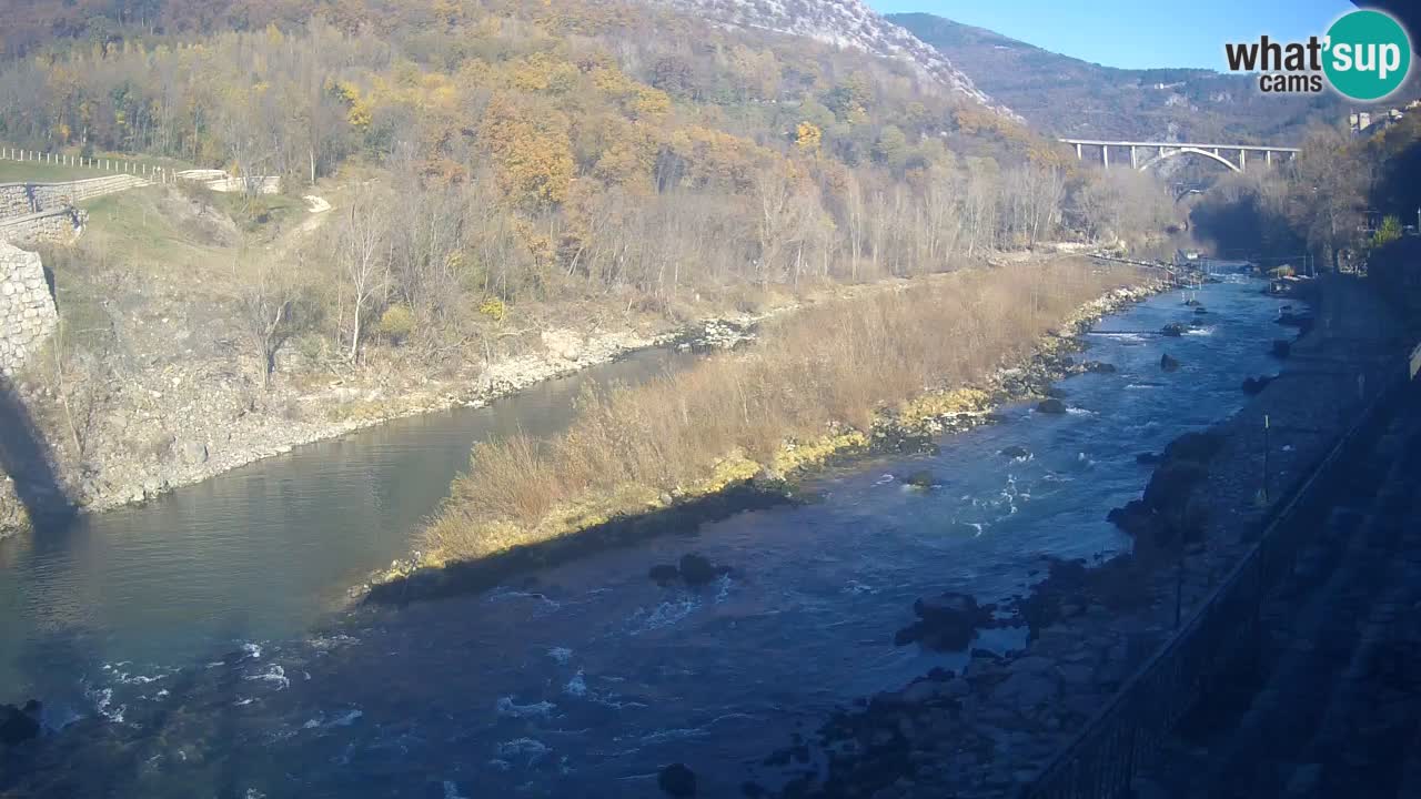 Reka Soča pri Solkanu Kajak Center