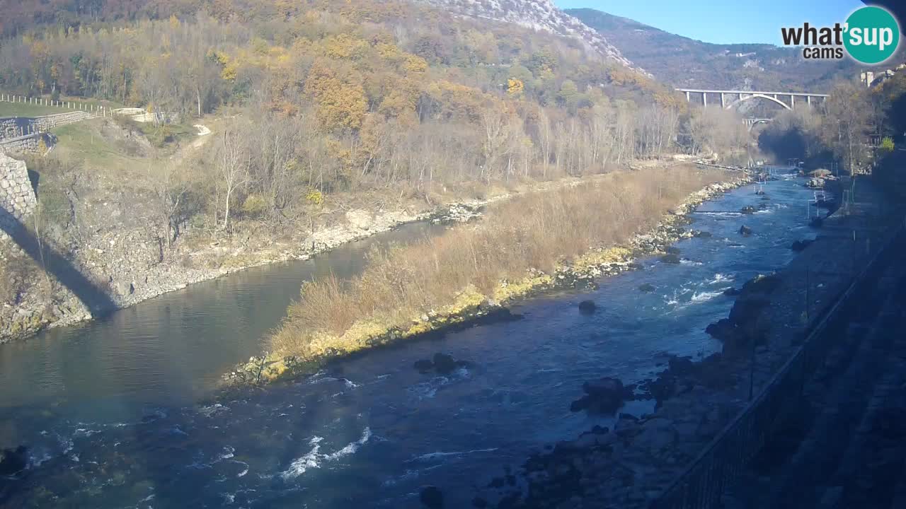 Soča River at Solkan Kayak Center