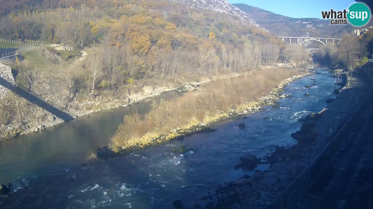 Soča River at Solkan Kayak Center