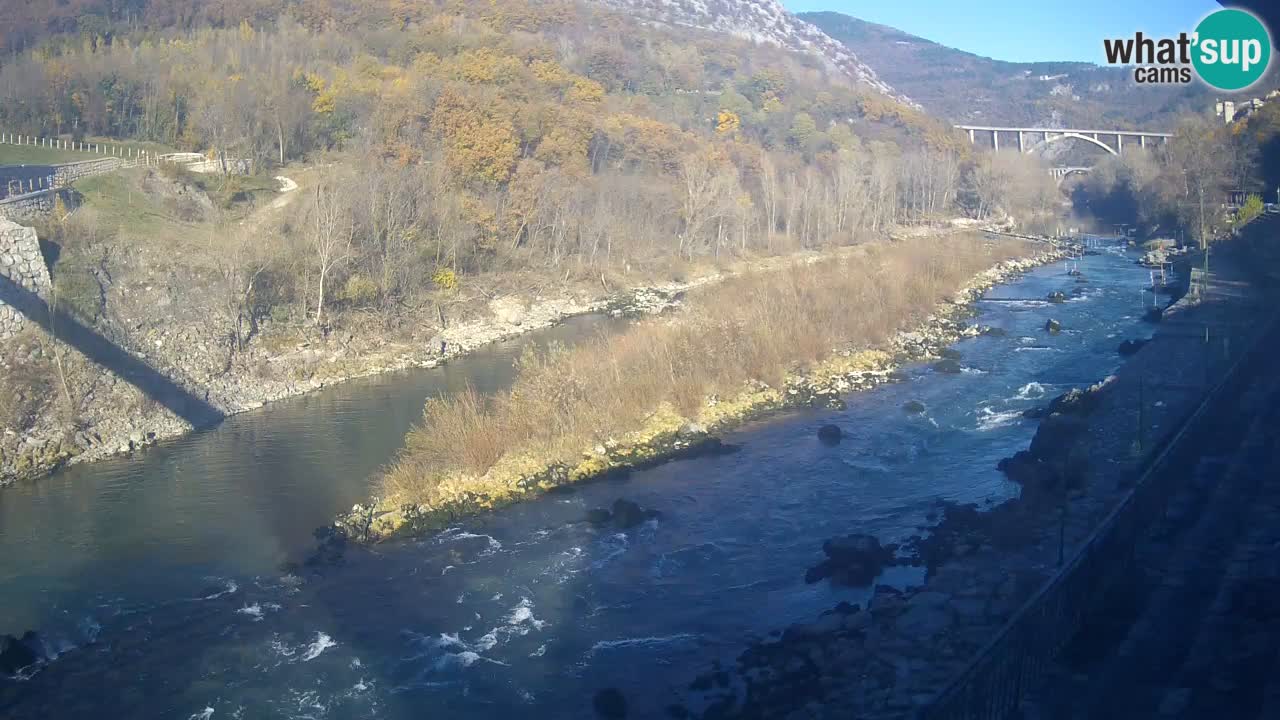 Soča River at Solkan Kayak Center