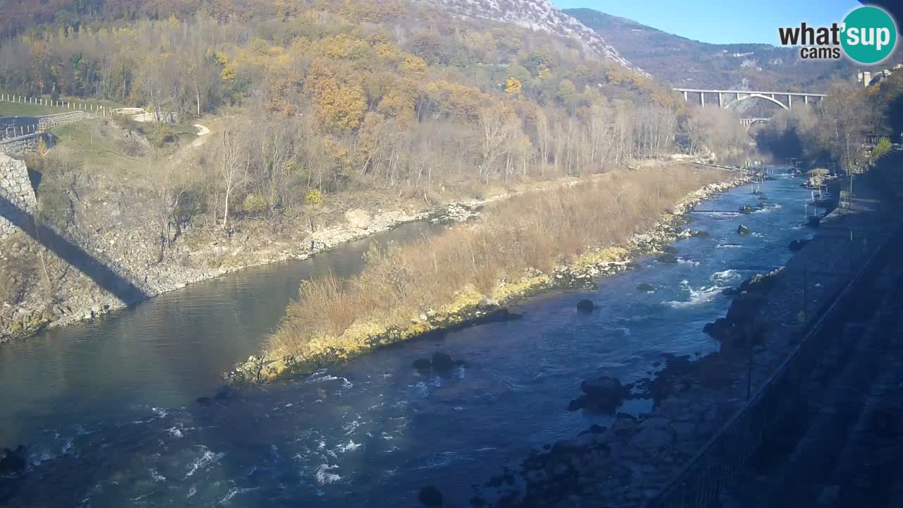 Soča River at Solkan Kayak Center