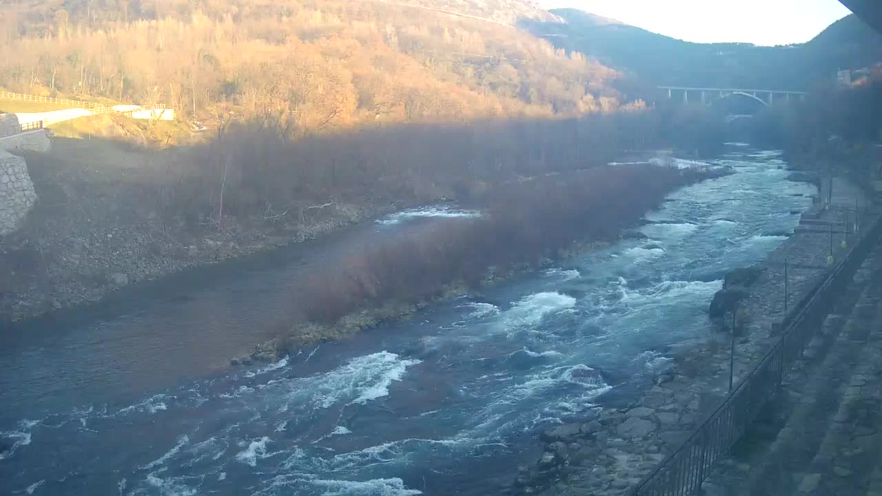 Soča River at Solkan Kayak Center