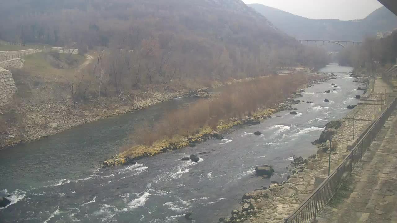 Soča River at Solkan Kayak Center