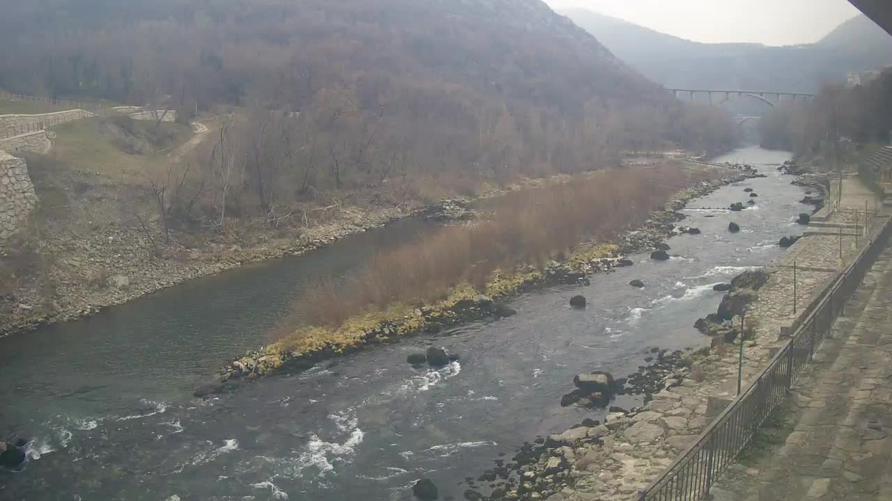 Soča River at Solkan Kayak Center