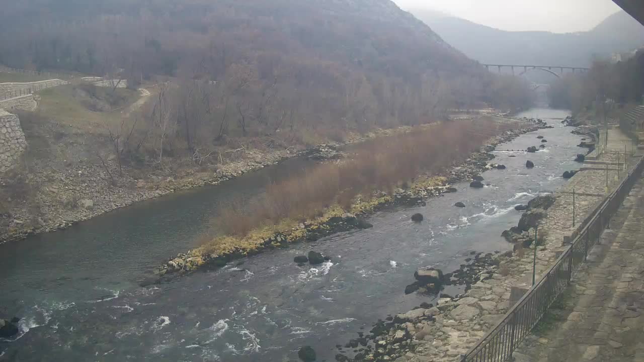 Soča River at Solkan Kayak Center