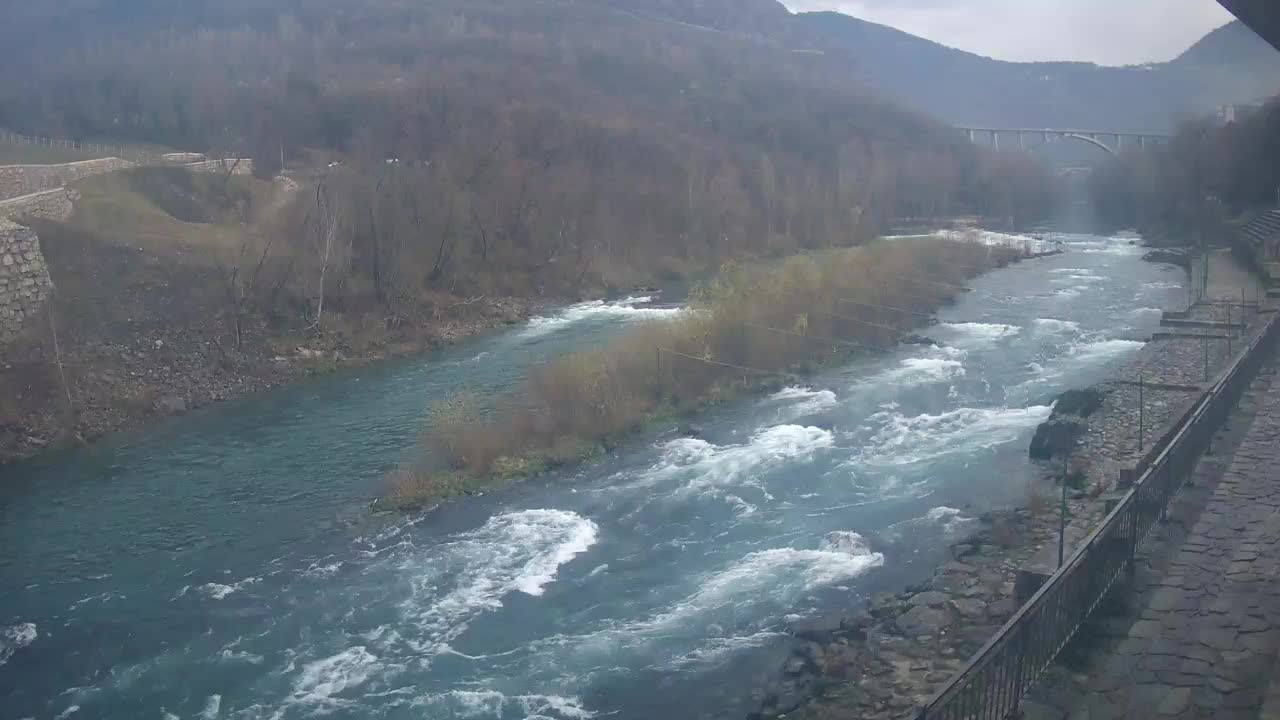 Soča River at Solkan Kayak Center