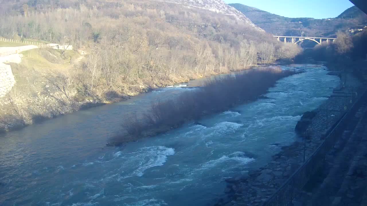 Soča River at Solkan Kayak Center