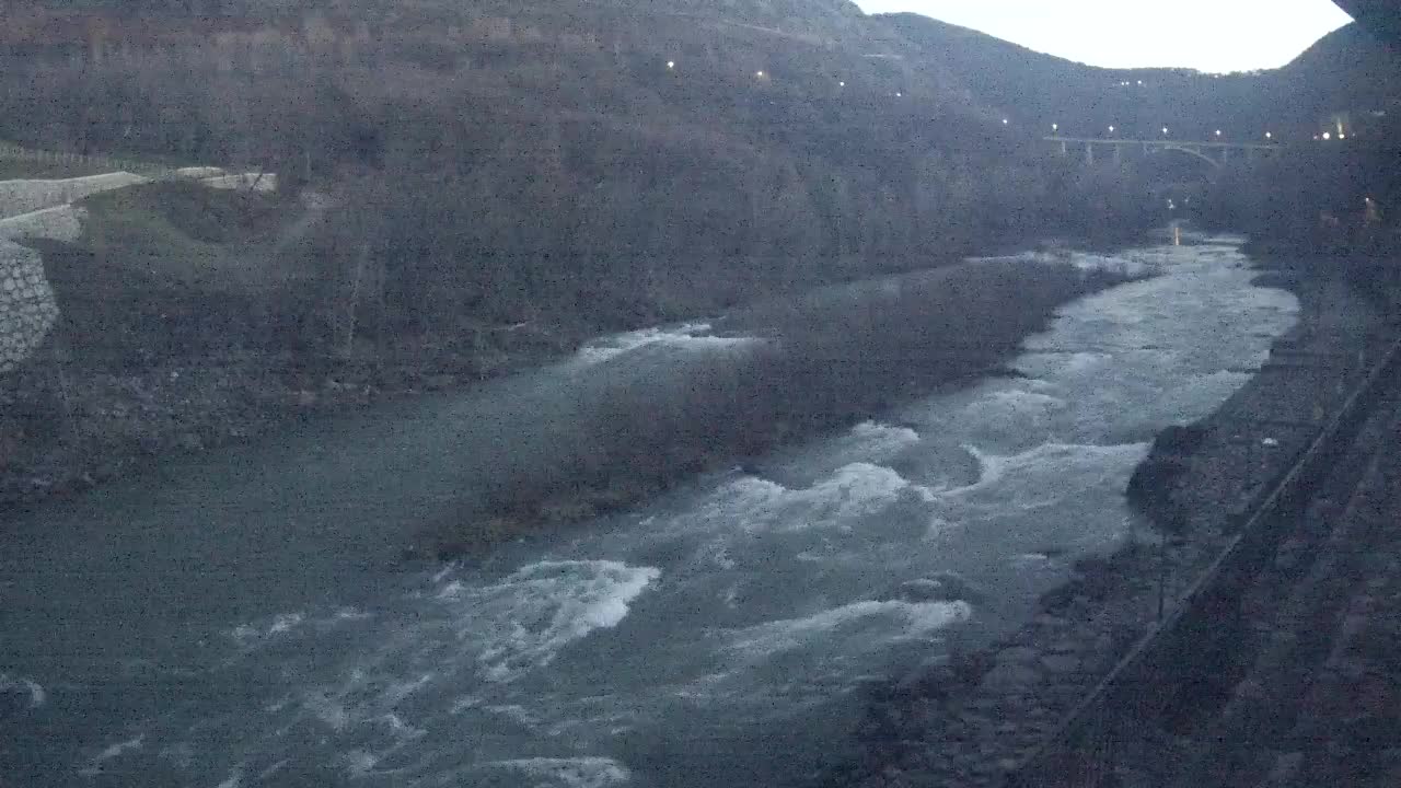 Soča River at Solkan Kayak Center