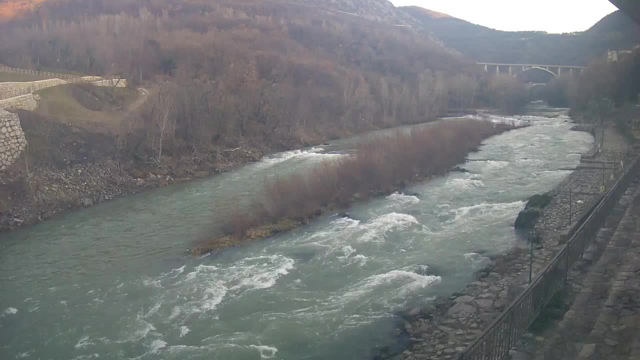 Soča River at Solkan Kayak Center