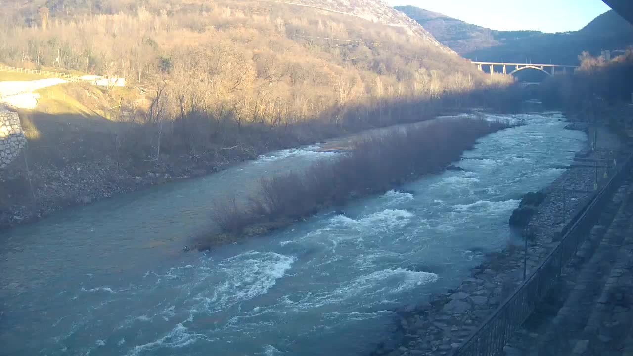 Soča River at Solkan Kayak Center