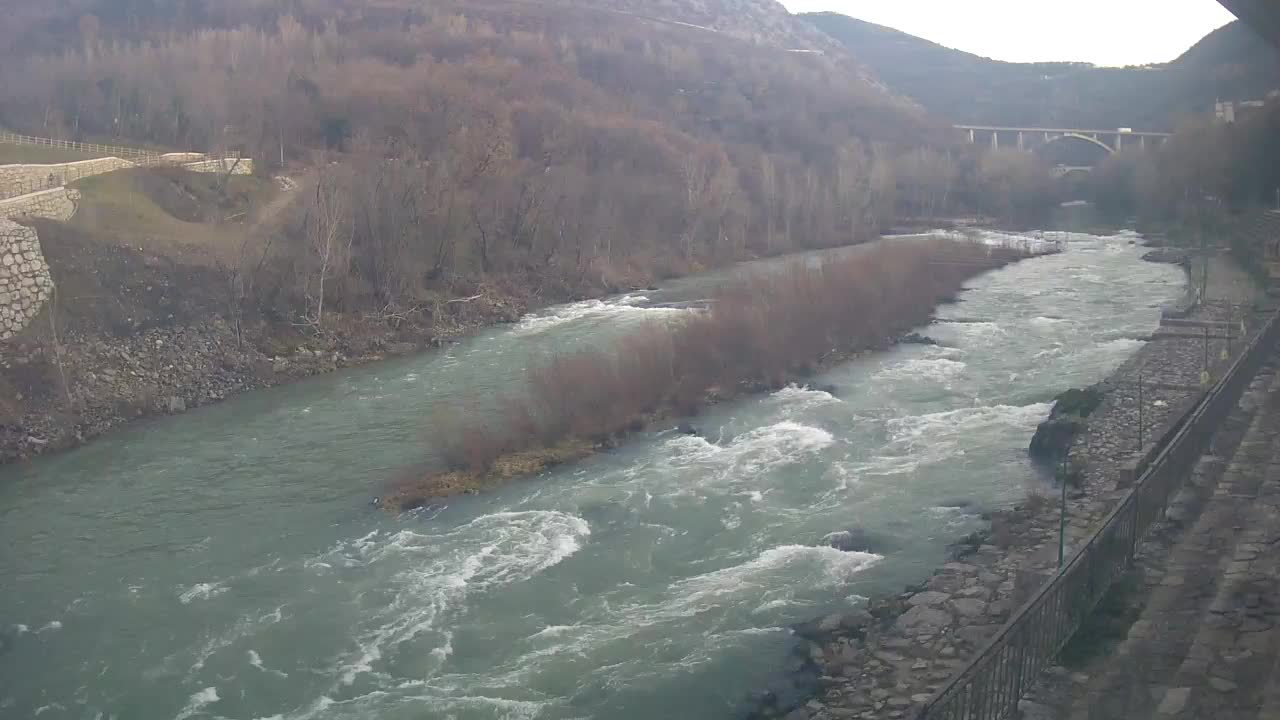 Soča River at Solkan Kayak Center