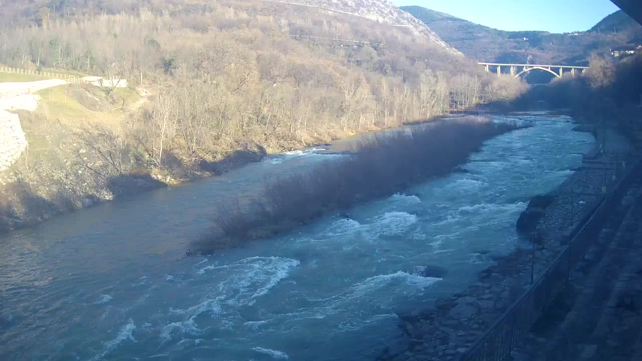 Soča River at Solkan Kayak Center