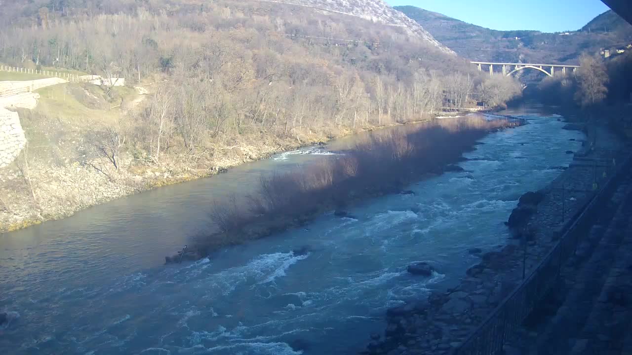 Soča River at Solkan Kayak Center