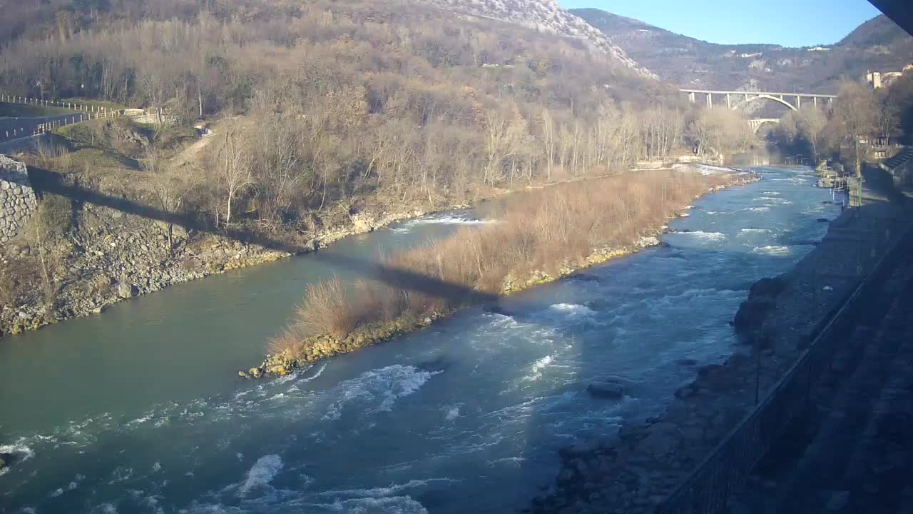 Soča River webcam at Solkan Kayak Center