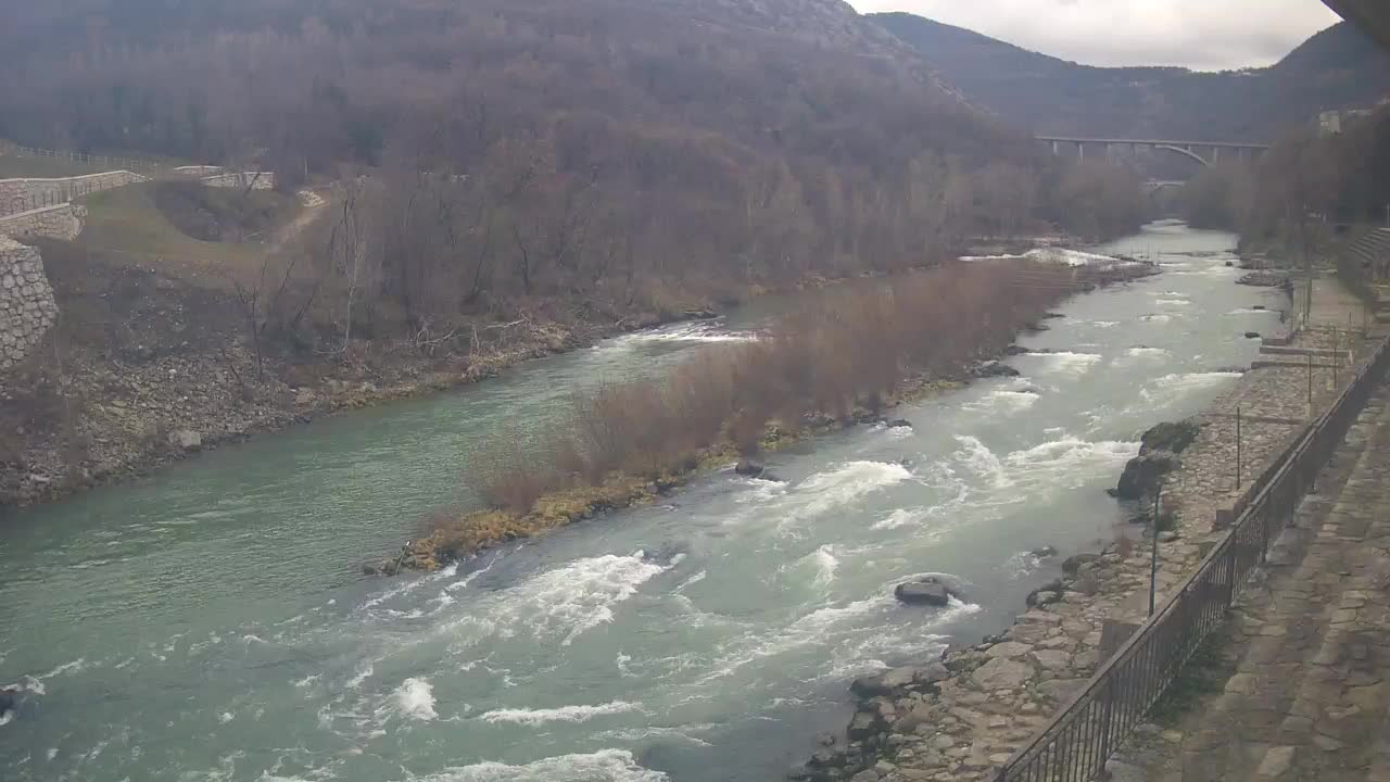 Soča River at Solkan Kayak Center