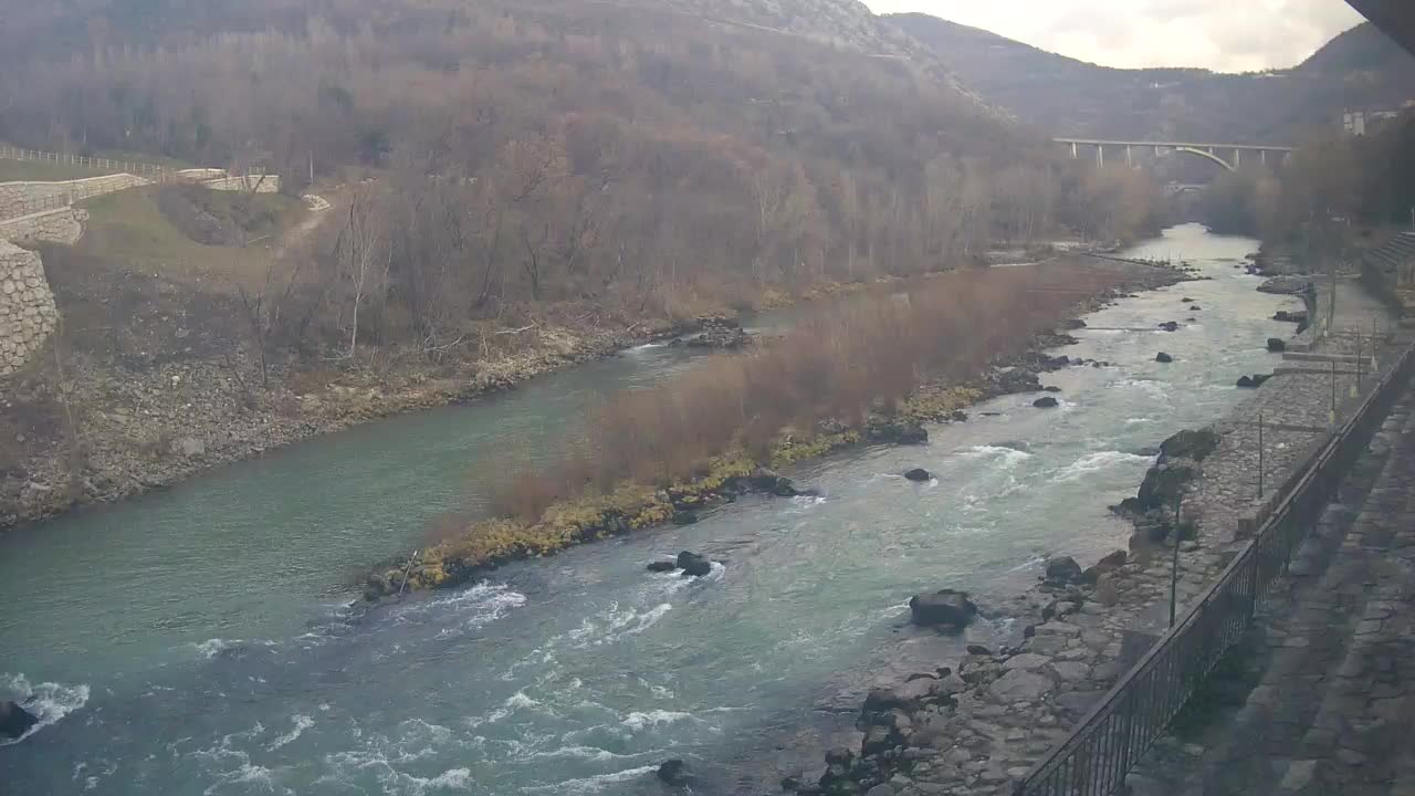 Soča River webcam at Solkan Kayak Center