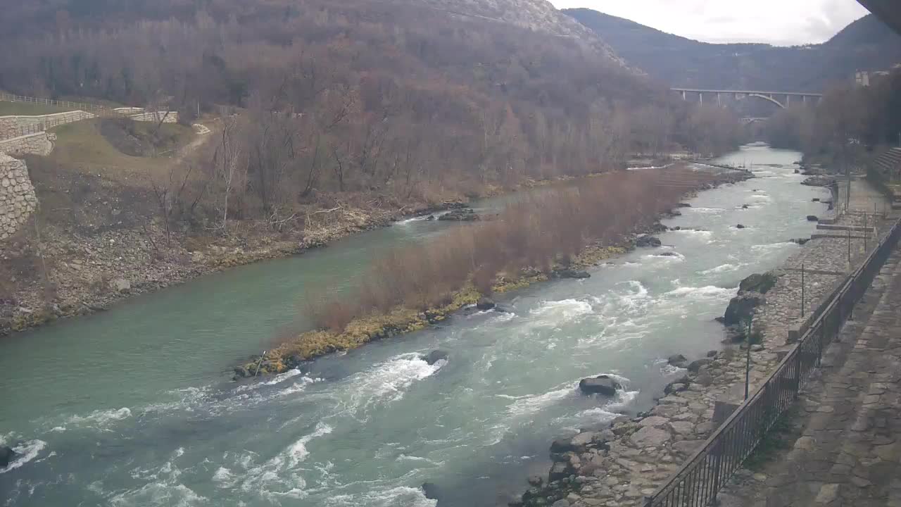 Soča River at Solkan Kayak Center