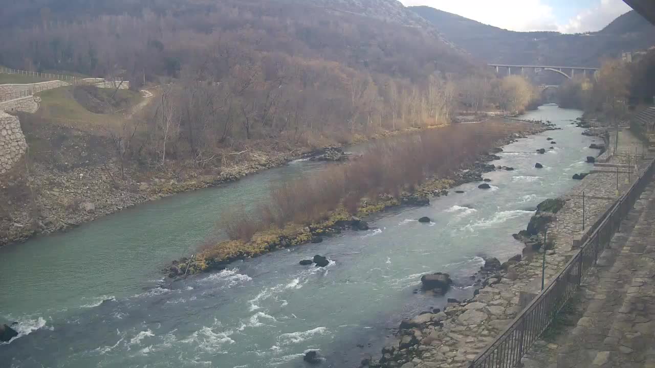 Soča River at Solkan Kayak Center