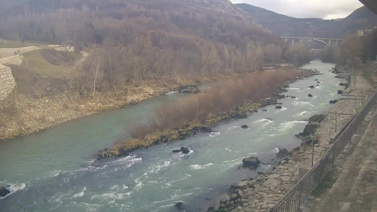 Soča River at Solkan Kayak Center