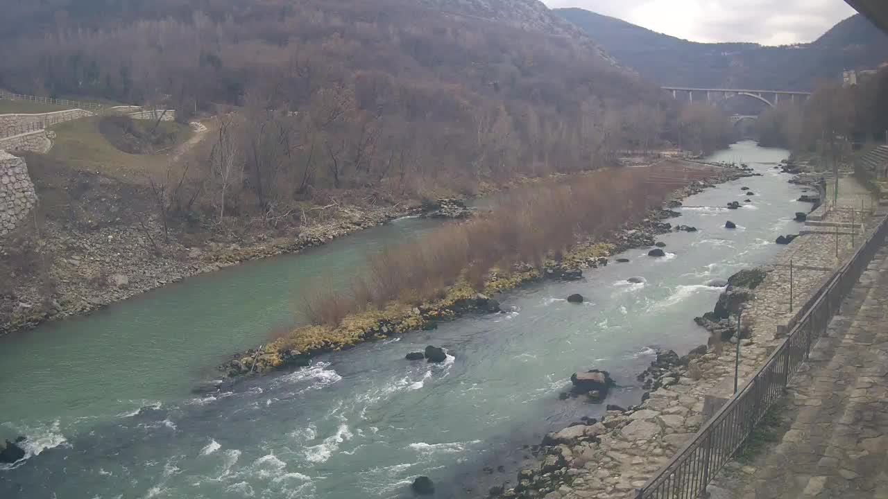 Soča River at Solkan Kayak Center