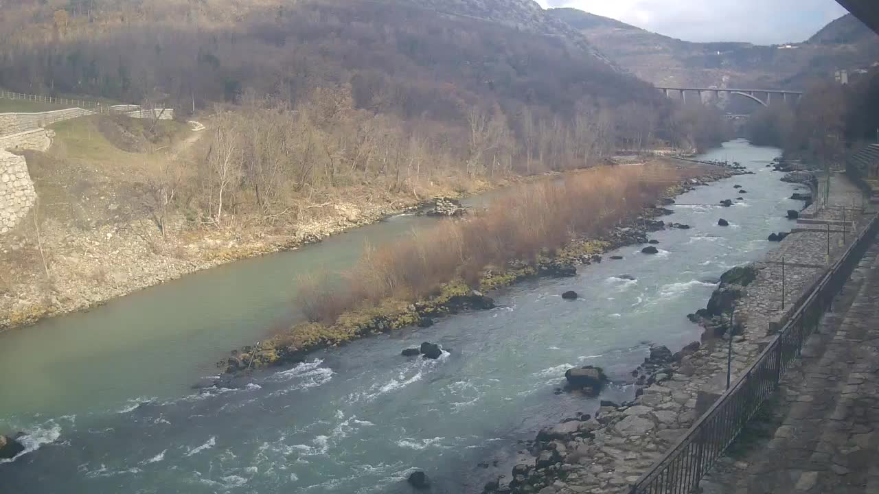 Soča River at Solkan Kayak Center