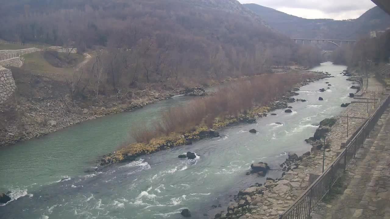 Soča River at Solkan Kayak Center