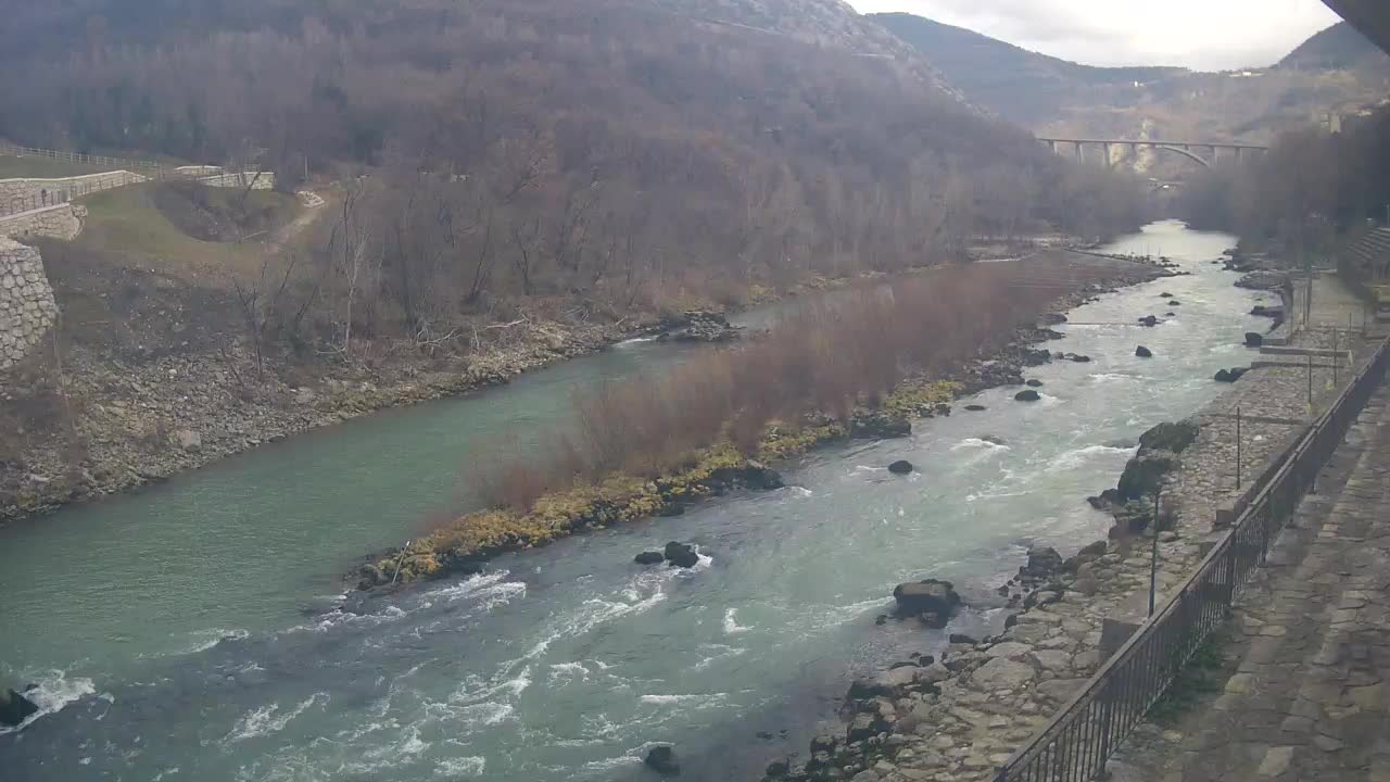 Soča River at Solkan Kayak Center