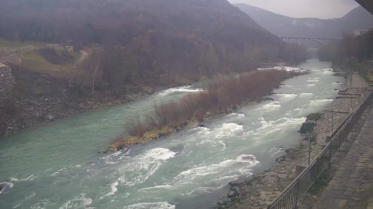 Soča River at Solkan Kayak Center