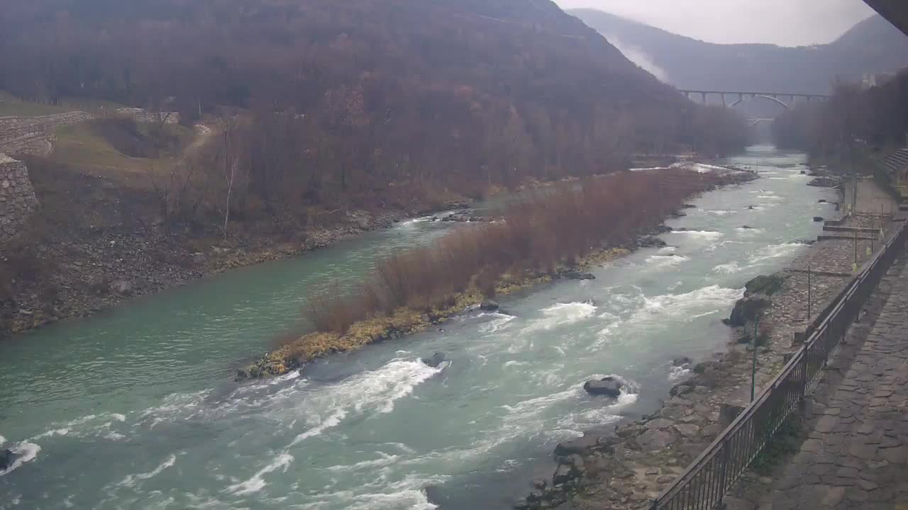 Soča River at Solkan Kayak Center