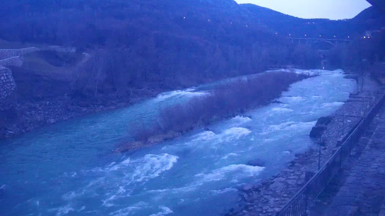 Soča River at Solkan Kayak Center