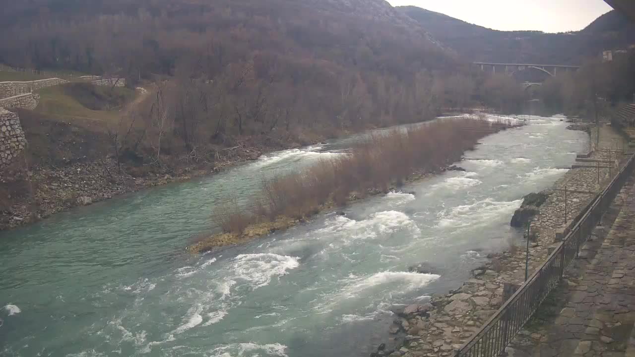 Soča River at Solkan Kayak Center