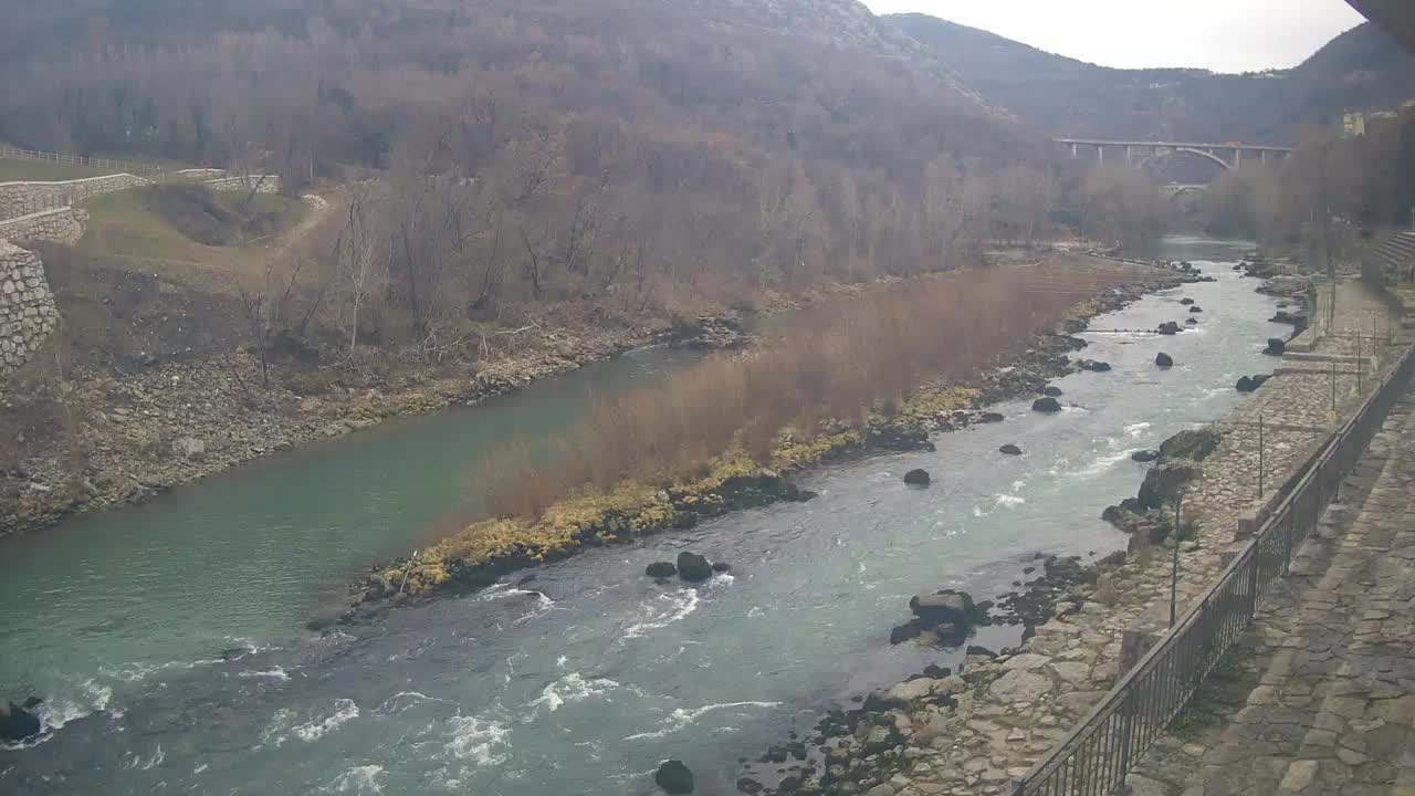 Soča River at Solkan Kayak Center