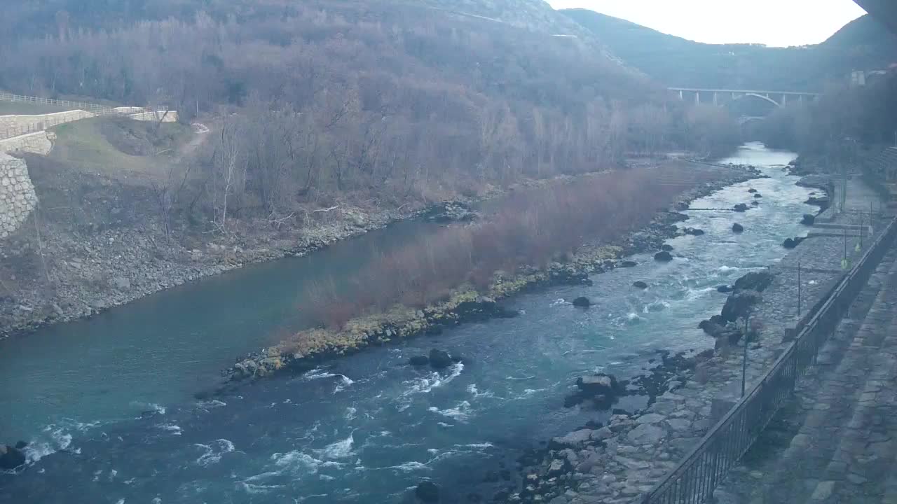 Soča River at Solkan Kayak Center