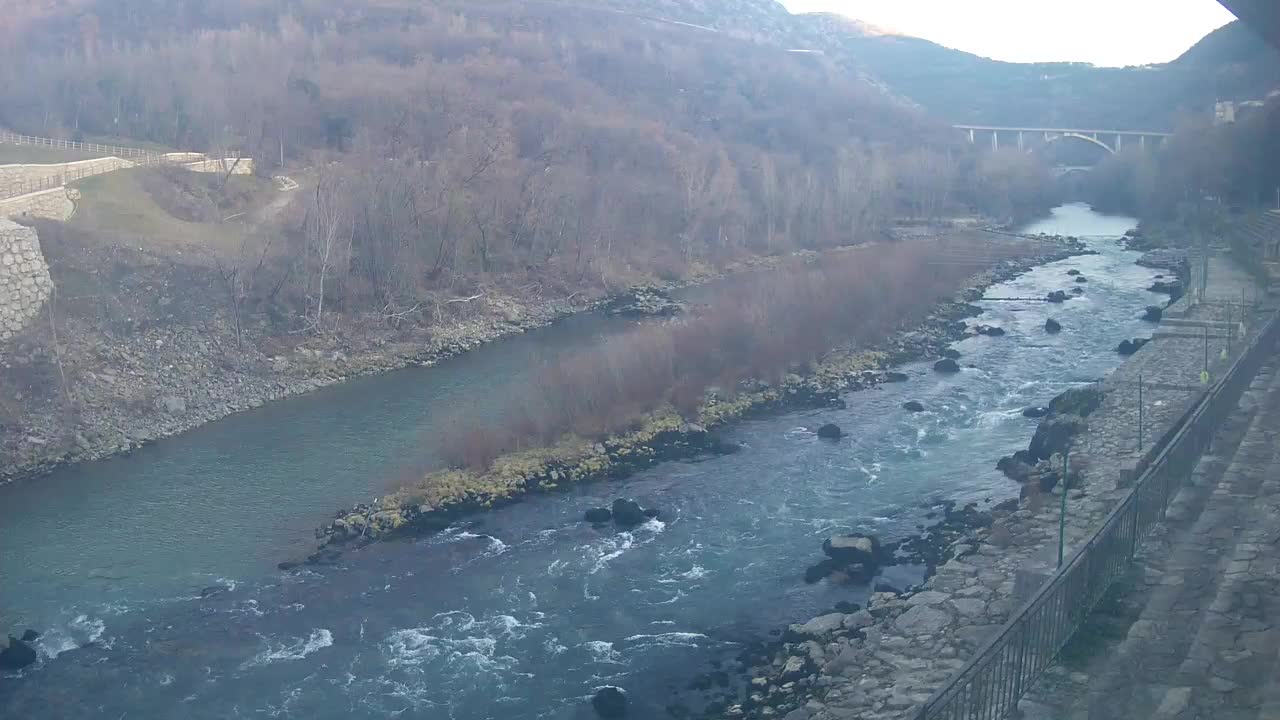 Soča River at Solkan Kayak Center