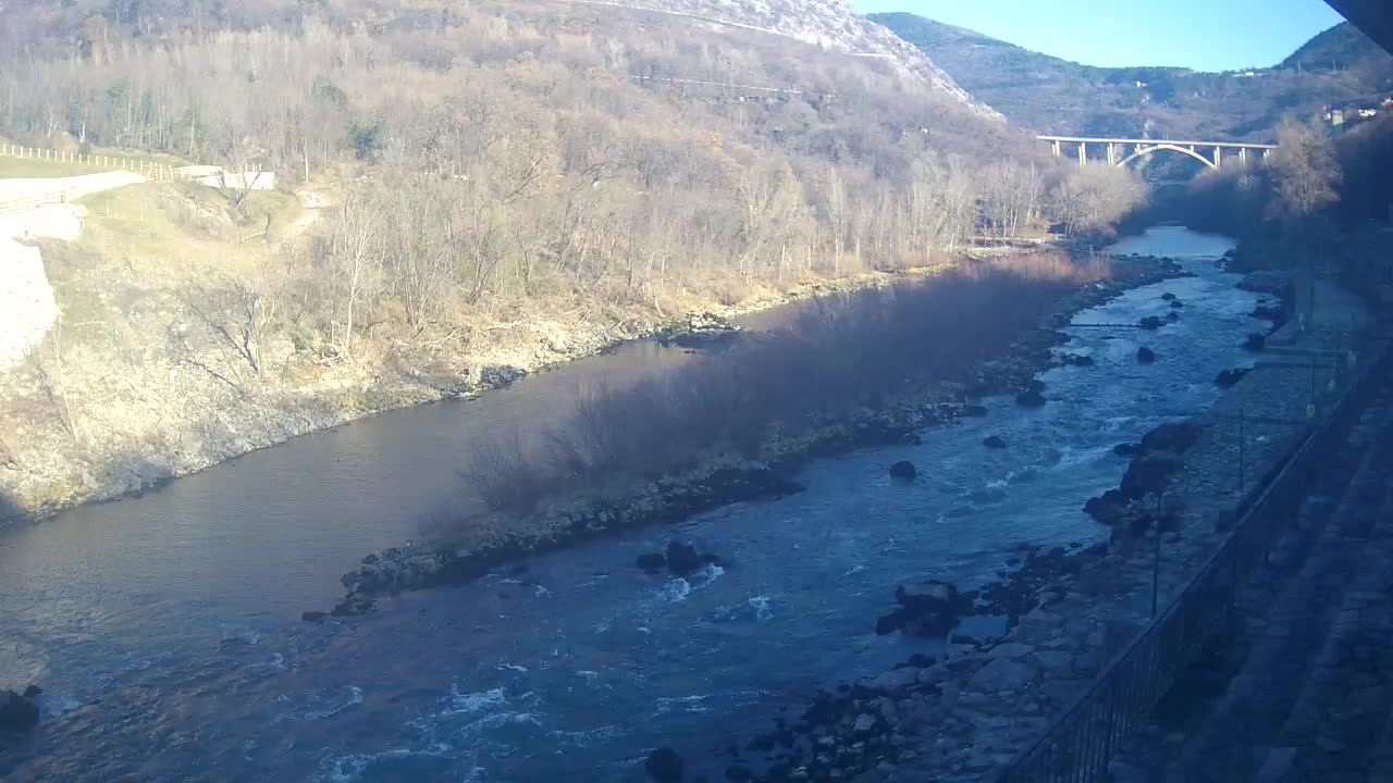 Soča River at Solkan Kayak Center