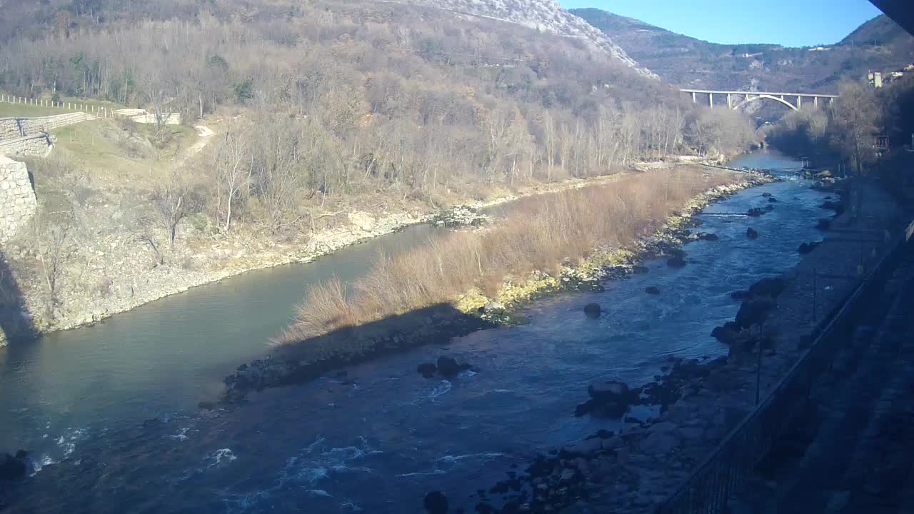 Soča River at Solkan Kayak Center