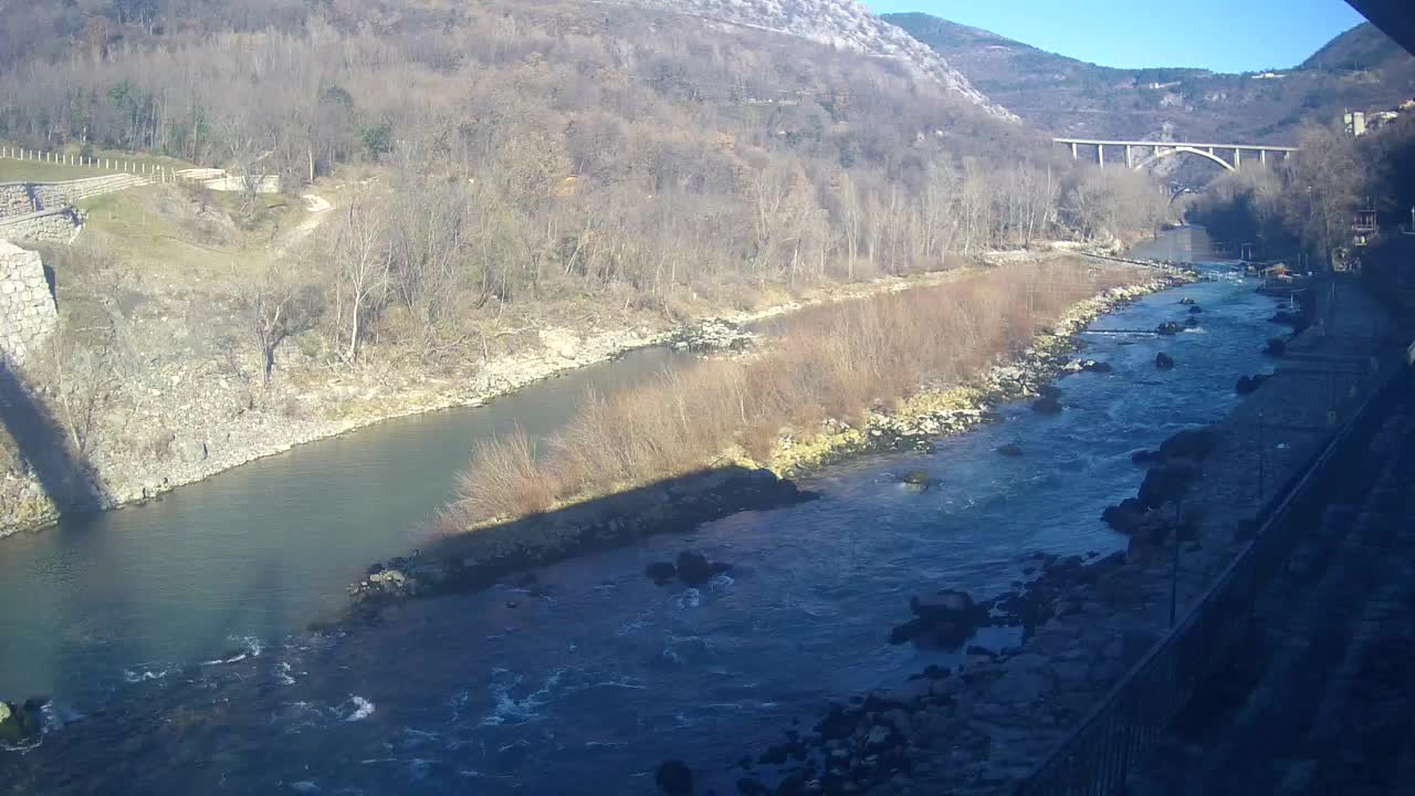 Soča River at Solkan Kayak Center