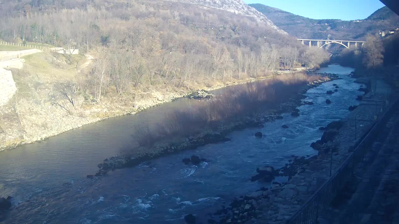 Soča River at Solkan Kayak Center