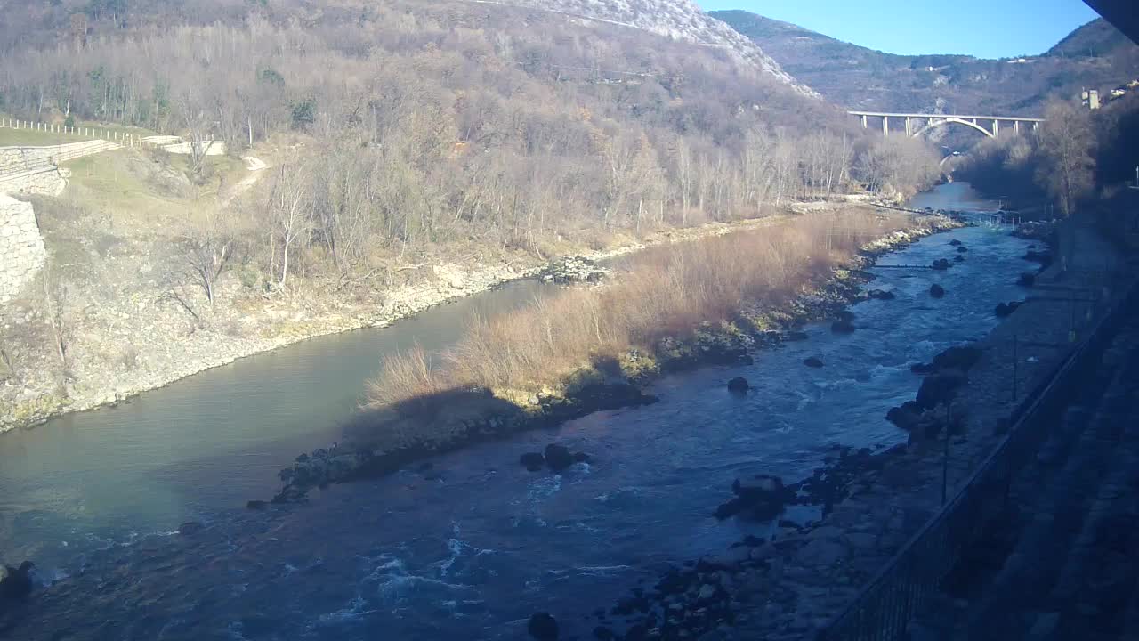 Soča River at Solkan Kayak Center