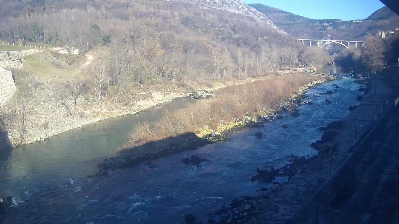 Soča River at Solkan Kayak Center